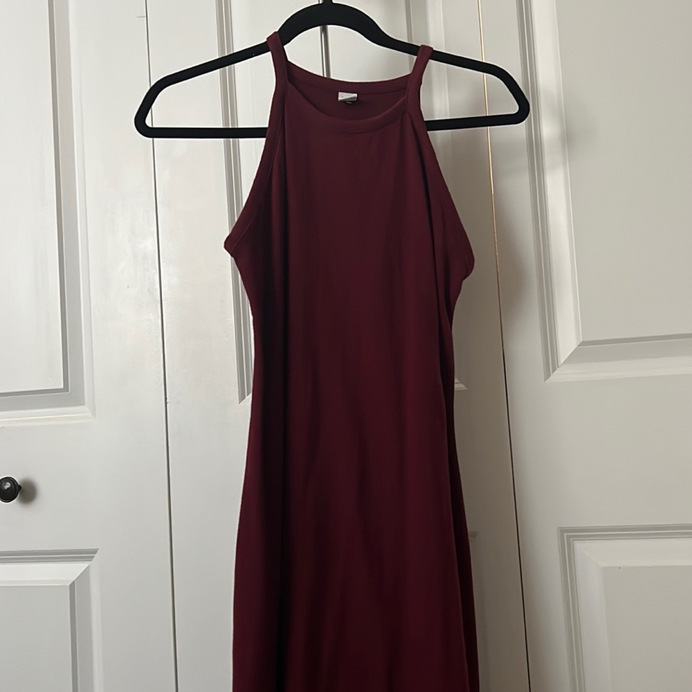 Midi Old Navy Stretch High Neck dress